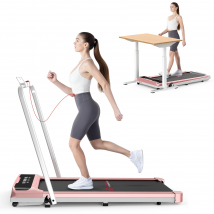 Home Treadmill Walking Pad Foldable Treadmills Foldable with LED Display 1-10 km/h Treadmill Desk 120kg Running Device for Home