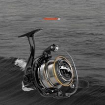 DEUKIO Long Shot Jigging Spinning Reel 7+1BB 18lb Drag 4.7:1 Saltwater Big Surf Casting Fishing Reel 4500 5500 6500 Series