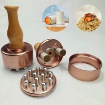 Meridian Brush Massage Scraping Magnetic Therapy Warm Moxibustion Moxa Stick Body Health Care Tool masajeador