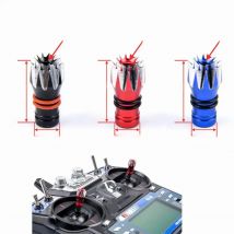 Non-slip Head M2.5 M3/M4 3mm 4mm 3D Style Gimbal Stick Ends For RC FrSky Taranis X-lite Wfly Flysky FUTABA remote control