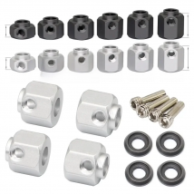 6-12MM for 1/10 Trax For TRX4 G500 K5 Defender TRX6 g63 RC Trucks Wheels Upgrate Parts Accessories Car Widen Adapter Widening Se