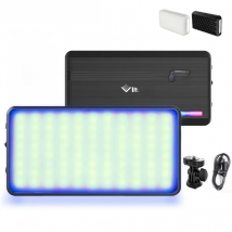 VIJIM VL196/VL120 RGB LED Video Light 2500-9000K Dimmable 12W Fill Light With Diffuser 3000mAh Photography Studio Camera Light