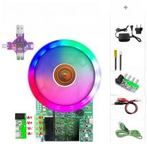 180W DC tester APP electronic load lithium battery capacity monitor discharge charge power meter supply checker + PD/QC Trigger