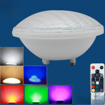 RGB Pool Light Par56 Luz Piscina 24W 36W Underwater Led Lamp Ip68 Waterproof Pond Lights 12V Led Light replace Halogen Lamp