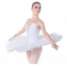 Ballet Tutu Professional Adult Child Ballet Dress  Swan Lake Ballerina Pancake Tutu Girl Women Kids Dance Costumes