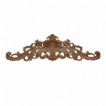 VZLX Wood Home Decoration Accessories Wooden Cupboard Doors And Windows Small Decorative Floral Applique Mini Crossbow Kawaii