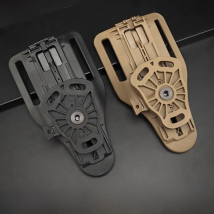 Three Gear Ddjustment Gun Holster Adapter Base Kydex Pistol Belt Waist Holster Platform Quick Release Holster Accessories