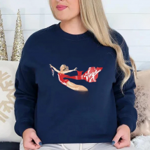 Vintage Princess Diana Sweatshirt Retro 80s Hoodie Unisex Long Sleeve Creweck Sweatshirts Streetwear Pullovers