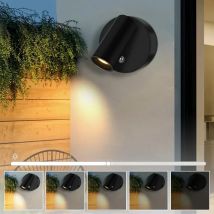 LED Light Magnetic USB Rechargeable Wall Light Spotlight Wireless Wall Lamp Reading Light Bedroom Bedside Light