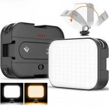 Ulanzi VL100C LED Video Light 3200K-6500K 170° Adjustable Ballhead Cold Shoe Vlog Fill 2000mAh Battery Camera Light Lamp