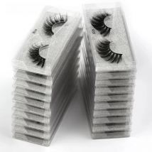 Eyelash Wholesale 10/20/30/40/50/100 Pairs Faux 3D Mink Lashes Makeup Fluffy Thick False Eyelashes In Bulk Cilios Natural Lashes