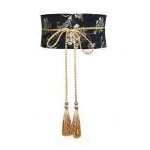 Vintage Hanfu Waistband for Women Elegant Chinese Style Belt with Tassels Chinese Bowknot Han Dynasty Accessories Clothing