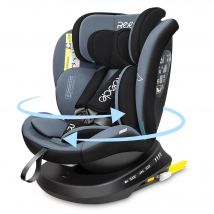 Seggiolino auto per bambini Reecle 360 con ISOFIX, 40-150 cm (Gruppo 0+ 1/2/3, 0-36 kg), Circa. 0-12 anni