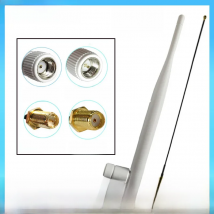 2.4Ghz antenna for Wifi 5dbi SMA Male connector white 2.4 ghz antena  Router Antenna 21cm RP-SMA Male Pigtail Cable