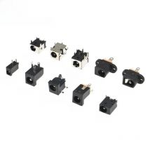 10pcs Dc Power Jack Socket Female Connector Dc005 5.5*2.1mm 5.5*2.5mm 3.5*1.35mm 5.5*2.1 5.5*2.5 3.5*1.3 Dc-002/005/044/044a/017
