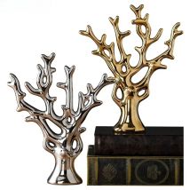 Modern Ceramic Animal Figurine Decorative Statue Deer Porcelain Figurine Home Desktop Decor Christmas Birthday Wedding Gift