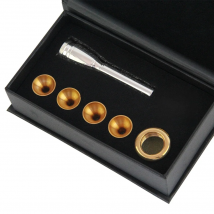 Trumpet Accessories 1-1 2c 3c 2b 3b Size Trumpet Mouthpiece Copper Gold 1 set With box multifunctional mouthpiece