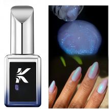 KODIES GEL Aurora Blue Glitter Top Coat Gel Nail Polish 15ML Semi permanent UV Iron Base Gel Varnish Gellak Manicure Nails Art
