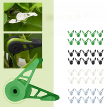 10 Pieces 360 Degree Plant Training Clips Adjustable Plant Stem Training Clips  Bender for Plant Low Stress Training Control