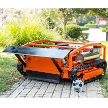 25hp   Multi-function Garden Remote Control Robot Zero Turn Slope Lawn Mower Excellent Climbing Ability with shovel
