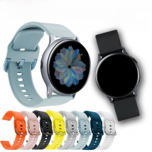 20mm Watch strap For Samsung Galaxy Watch Active 2 40/44mm Sport Silicone Smart Wristbands For Samsung Gear S2 Classic 732 Strap