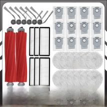 Compatible for Roborock QR798  QV35A Replacement Main Side Brush Hepa Filter Mop Pad Spare Parts Accessories