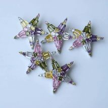 5pcs/lot Shining crystal star buttons Cubic zirconia button for shirt Decorative CZ sewing   cashmere Knit cardigan