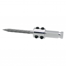 1pc Solid Carbide Cutter Rotary Burrs 6mm Shank with Adaptor Carbon Steel Drill Bit Pneumatic Drill BitTire Repair Patch Tool