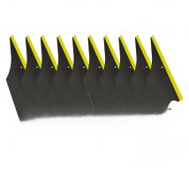 10pcs Vinyl Squeegee Car Care Diagnostic Tool Window Car Cleaning Wiper Window Tint Conqueror Tool Car Vinyl Wrap Tool A26
