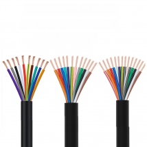 2 meters 10/12/14/16/20/24 core PVC sheathed pure copper core conductor cable signal wire 26/24/22AWG control wire flexible wire
