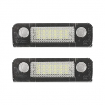 2pcs No Error LED Car Number License Plate Light Lamp 1332916 for Ford Fiesta Fusion Mondeo MK2