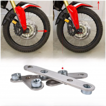 Motorcycle Front Fender Riser Mudguard Lift Bracket Rising Kit For Honda CRF1000L CRF1100L Africa Twin CRF 1000L 1100L 2016-2024