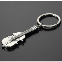 Guitar Keychain New Unisex Mini Guitar Key Chain classic Buckle Key Ring Car Keychain bag pendant For Lovers Day Gift 17151