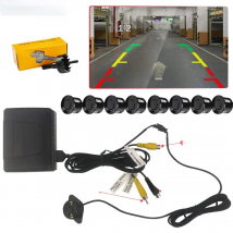 Koorinwoo Parktronics Car Accessories Parking Sensor 8 Front System beeper Buzzer Assistance For Car camera and Radio Monitor AV