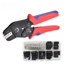 SN-58B 310PCS Crimping Tool Kit Crimp Pliers Terminal Ferrule Crimper Wire Hand Tool Set For Dupont XH2.54 KF2510 SM 2.54mm Plug