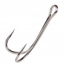 FTK 10-20pcs Double Hook Frog Lure Fishing High Carbon Steel Hook 3/0-6# Fly Tying Worm Silicone Bait Double Fishing Hook