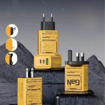 145W Fast Charger PD USB 3 Ports Charger Quick Phones Charge Adapter For iPhone Samsung Huawei EU/US/UK Plug Wall Adapter