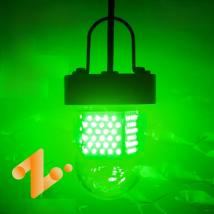 12V-24V Green High Power Fishing Lures Light Attractor 60W LED Underwater Fish Light