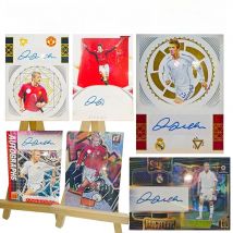 Panini Homemade Collectible Cards DIY David Beckham Cross Laser Flash Refraction Collectible Card Boys Soccer Cards Holiday Gift
