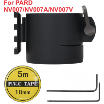 Calibro Baionetta Fit per NV007 Portata di Visione Notturna della macchina fotografica Staffa Adattatore con la Guida per telemetro torcia Sleave