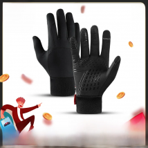 Winter Gloves Men Cycling Bike Women Thermal Fleece Cold Wind Waterproof Touch Screen Bicycle Warm Outdoor Running Skiing Mitten