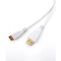 Mini HDMI-compatible Cable  0.5m 1m 2m 3m 5m  Male to Male 1.4V 1080P for Tablet Camcorder MP4 Mini HDMI cable