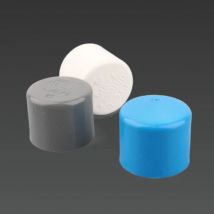 2pcs PVC 20/25/32/40/50mm Pipe End Cap Water Pipe Plug Tube End Connector Garden Irrigation Aquarium Fish Tank Plug