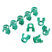 10PCS Car Transmission Tubing Clamp Clip For Volvo Old S80 XC90 Plastic Fasteners