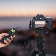AODELAN TRS-1 Timer Remote Control Shutter Release For Canon Nikon Sony Panasonic Olympus Cameras Bulb shooting, Delay Timer