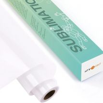 Htvaton 12 "X10FT/30x300cm sublimazione HTV vinile per camicia di colore chiaro Dye Sub vinile a trasferimento termico per tessuto di cotone sublimato