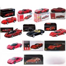 Takara Tomy Tomica Premium Car Ferrari Toys Boys 1/64 Diecast LaFerrari Dino Testarossa Roma Vehicle Model Collect Birthday Gift