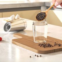 Electric Automatic Salt and Pepper Grinder Set Gravity-sensing Grindering Set Spice Mill Adjustable Spices Grinder Kitchen Tools