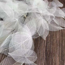 5~9CM*2~3.5CM,100PCS High Quality Real Dried Natural Vajra Leaf Vein,Pressed Dry Flowers Skeleton Leaves,DIY Wedding Decoration
