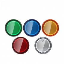 22mm AD16-22DSV Round Digital Voltmeter AC 60-500V Mini Voltage Meter LED Digital Display Voltmeter Indicator Light Pilot Lamp